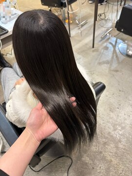 ペスカ 博多駅前店(pesca) 地毛に近いエクステでナチュラルロングスタイルに！