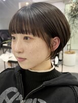 フォト 新宿三丁目(foto)&nbsp;丸みショートボブ/ボブ/ショートボブ/前髪/顔周り