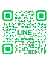 お店のLINEのQRコードです！
