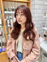 ビーハイブ ドットエー 本町広瀬通店(BEHIVE.A)&nbsp;【SHIORI】ピンクブラウン艶カラー