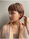ぱっつんミニボブ