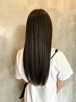 リリアーナ(LILIANA)&nbsp;池袋 髪質改善 縮毛矯正 ストレートヘア アッシュブラウン♪