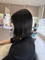 アース 土気あすみが丘店(HAIR&MAKE EARTH)&nbsp;艶感ストレートボブ♪
