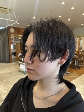 メンズ カノエ 山口小郡店(Men’s CANOE) センターパートウルフ