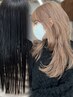 【1日で理想のハイトーンに】2ケアブリーチ+カラー +TR 【栄/ダブルカラー】