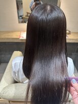 ブルーム ヘア デザイン ドゥーエ(bloom hair design due) 塚口 髪質改善カラー|暗めでも垢抜ける大人カラー