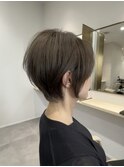 髪質改善カット 丸みショート
