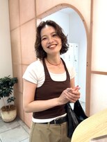 メルト 西梅田店(melt) 海外ガール風ウェーブボブ