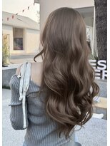 メラ 原宿(MELA) 【韓国レイヤーカット】暗髪でも艶っぽく柔らかいロングヘア