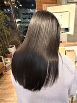 オプスヘアーアネロ(OPS HAIR ANELLO)&nbsp;ハイブリッド縮毛矯正＋カラー＋カット
