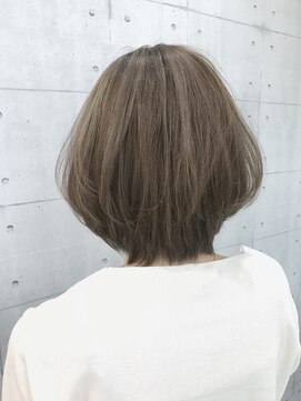 ニューヨークニューヨーク 新田辺店(NYNY) ボブ×外国人風アッシュグレージュ