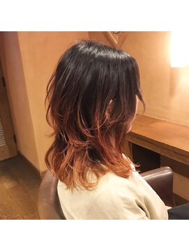 アイムアネックス サラ 三条店(I'm annex sala) ウルフグラデーション