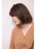 上品なワンカールボブ