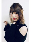 Lia&汐見悠佑  インナーカラー&簡単アレンジ