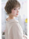 個性的シアーベージュで差がつく！抜け感ヘアb