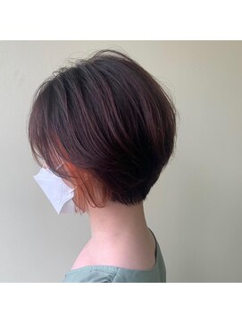 ルアナ ヘア アンド トリートメント(Luana) オレンジ×ショート◎桑原