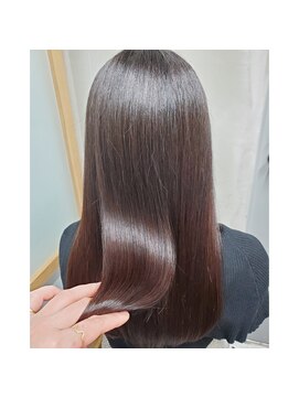 フレーム なんば店(FRAME) *艶サラストレートロングスタイル*【FRAMEなんば】
