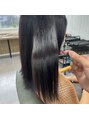 リシェオブヘアー(riche of hair) 《 髪質改善 》 一回の髪質改善でもここまでのツヤがうまれます