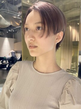 スクリーンギンザメゾン 銀座(SCREEN GINZA MAISON.) クラゲヘアー/小顔に見せるヘア/ココアベージュ/銀座