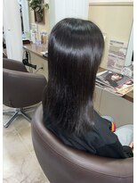 コアフィールフィス(COIFFURE fils)&nbsp;《見附　今町》学生カット　黒髪ロング