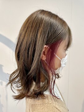 ヴィサージュ(VISAGE) 春ピンクインナーカラー