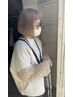 ブリーチ＋カラー（ショートから鎖骨の長さまで）  ￥12800～