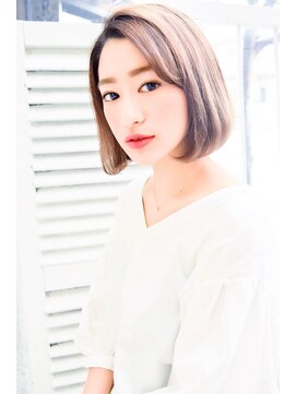 ニスル センター南店(NISURU） 似合わせカット/大人ガーリー/ダークアッシュ/着物/センター南