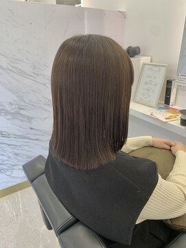 イレス 札幌駅南店(IRESU) 大人ガーリーチョコレートプリカールモードヘアハイライト