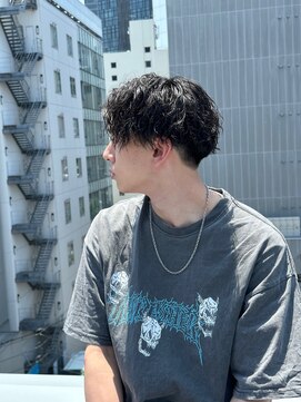 ロンド ローガン 名駅(Lond LOGAN) ツイストスパイラルパーマ　メンズ　名古屋　アイブロウ