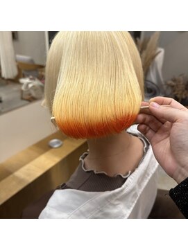 マロウ(mallow) 裾カラー