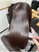 ラベンダーベージュ×髪質改善【髪質改善laia吉祥寺美容室】