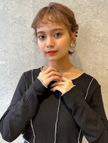 アース 三軒茶屋店(HAIR&MAKE EARTH) 三軒茶屋_レディース_ミディアム_ヘアアレンジ_ヘアセット_ボブ