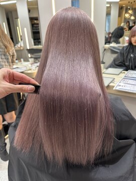 天神美容室 韓国/ 前髪/顔まわり/ブリーチ/ダブルカラー/レイヤーカット