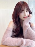 ☆小顔面長丸顔オルチャンヨシンモリミディアム前髪ありなし