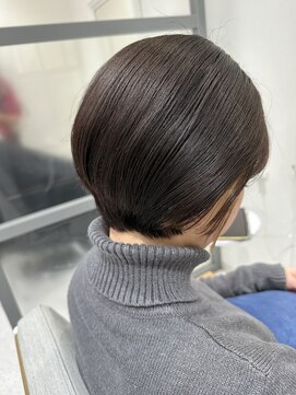 リュドール 春日井店(Rue D'or) Rue D'or春日井×櫻枝 ショート×イヤリングカラー