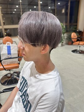 ウォルト(walt) 【walt】山田 恭輔 メンズカットラベンダーアッシュ