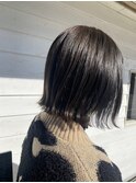 ぱつっとボブ