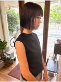 ぱつっとbob