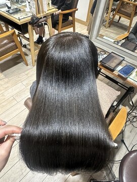 プラグ バイ ネオリーブ(plug by neolive) オリーブベージュ×髪質改善[髪質改善/縮毛矯正/韓国]K