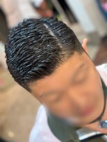 銀座マツナガ 浅草店&nbsp;アイロンパーマ/ビジネスショート/短髪バーバースタイル２０代