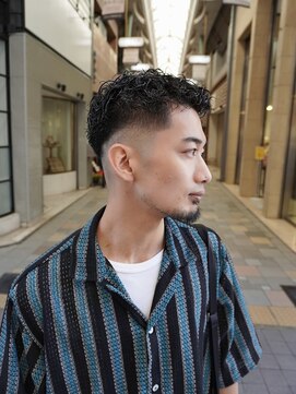 メンズグルーミングナンバーナイン(MEN'S GROOMING NUMBER NINE) メンズ/バーバー/メンズカット/フェード/ツイストスパイラル