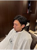 刈上げないショートスタイル