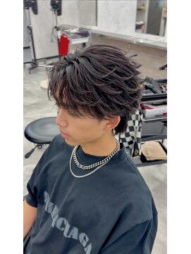 オム ブランシェ(HOMME BLANCHE’) 【Ryo】フェザーショートコンマバング