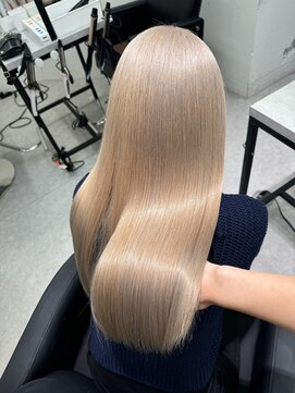 ペレ 渋谷(PELE) 黒髪/ボブルフ/ネビージュ/小顔/ワンレン/水戸/髪質改善/前髪