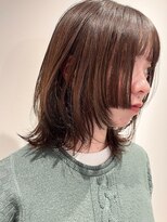 ベレーザ 渋谷(BELEZA) 11209黒髪グレーアッシュ韓国風巻き姫カットレイヤーワンカール