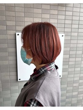 シークエストアンドシプラス(C/QUEST&C-plus) イルミナカラー　ピンク　オレンジ　辻堂