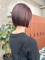 ノエ(noe) ミニボブa-9/チェリーレッド/20代30代