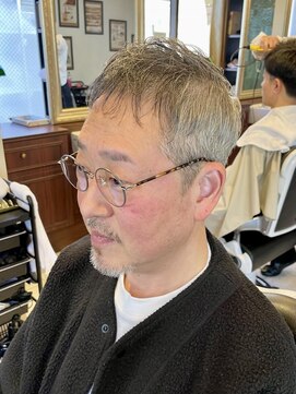 グレイスフルバーバーロンドン 大宮店(Graceful Barber London) 【60代 男性】ロンドンショート（大宮/バーバー）