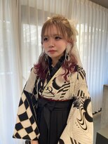 リリー(Lilley)&nbsp;くすみベージュ×姫カットレイヤー×韓国風巻き【ayana】