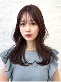 前髪顔まわり韓国ヘアレイヤーカットサイドバンク2wayバンク韓国